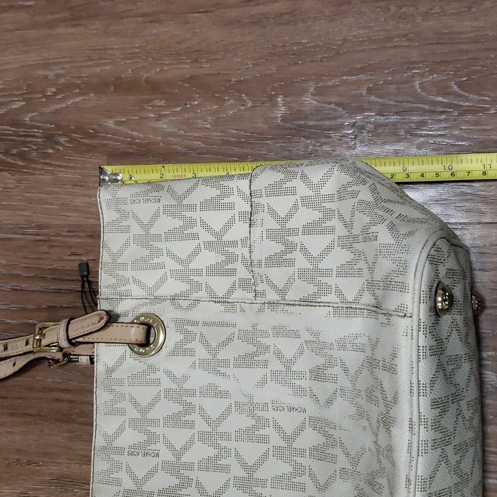 MICHAEL Michael Kors Monogram Logo  Large Handbag Luxury Shoulder Bag Classic - Picture 7 of 17